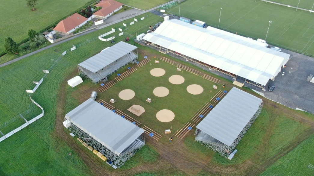 Heute steht in Grabs das St. Galler Kantonalschwingfest an, © Verein St.Galler Kantonalschwingfest Werdenberg-Grabs 2024 Heute steht in Grabs das St. Galler Kantonalschwingfest an, © Verein St.Galler Kantonalschwingfest Werdenberg-Grabs 2024