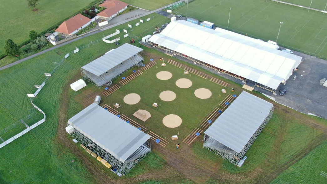 Heute steht in Grabs das St. Galler Kantonalschwingfest an, © Verein St.Galler Kantonalschwingfest Werdenberg-Grabs 2024