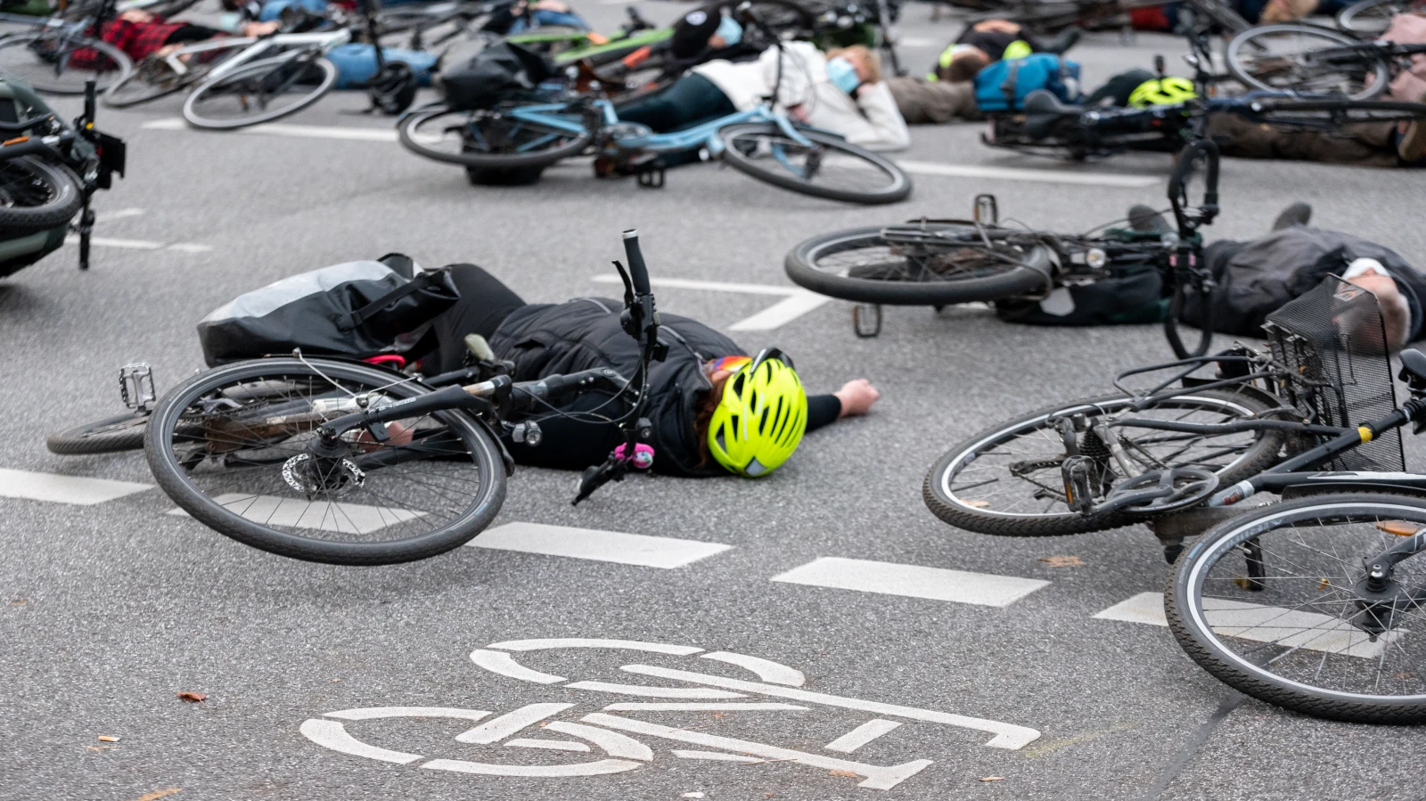 Bisikletlilerin Eylemine Mahkeme Yasağı, © dpa Bisikletlilerin Eylemine Mahkeme Yasağı, © dpa