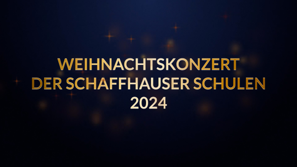 Weihnachtskonzert der Schaffhauser Schulen 2024, © Kantonsschule Schaffhausen