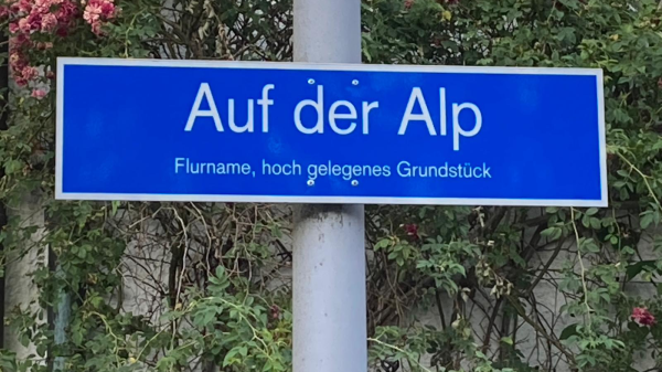 Ein Basler Strassenname verblüfft, © Radio Basilisk