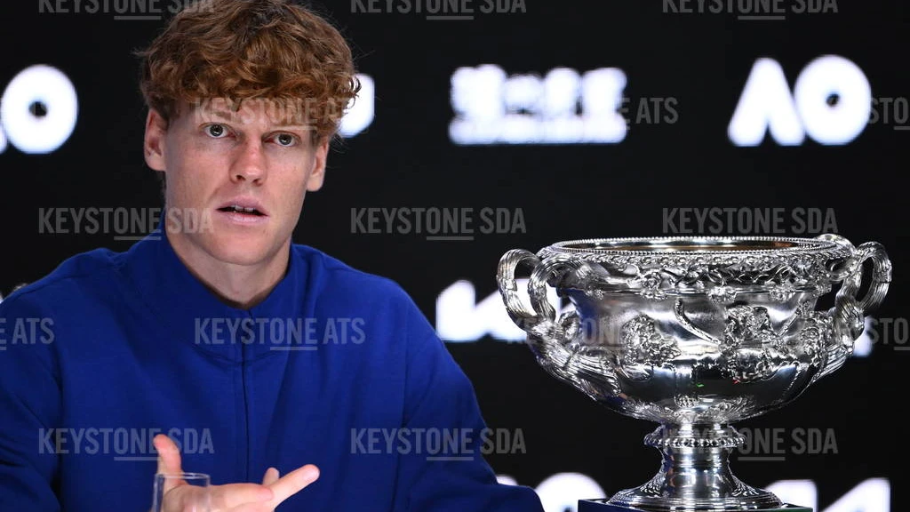 Tennis: Sinner wird drei Monate gesperrt, © Keystone Tennis: Sinner wird drei Monate gesperrt, © Keystone