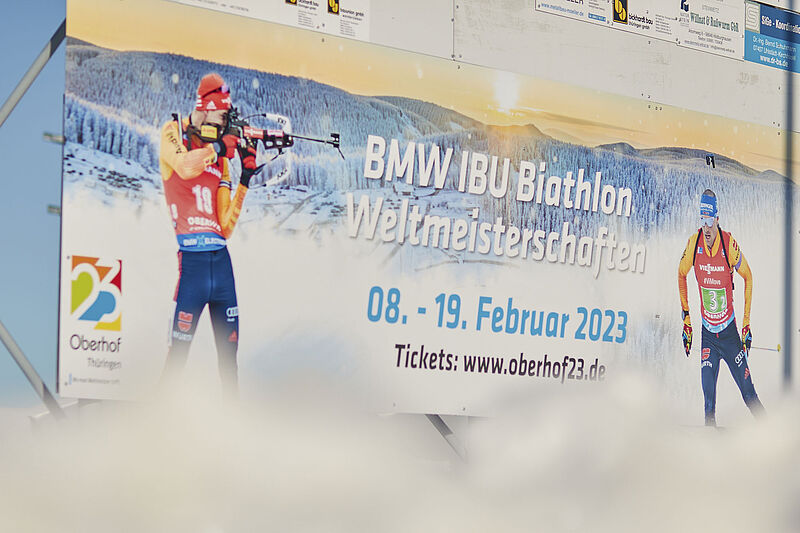 BMW IBU Biathlon Weltmeisterschaft 2023 in Oberhof