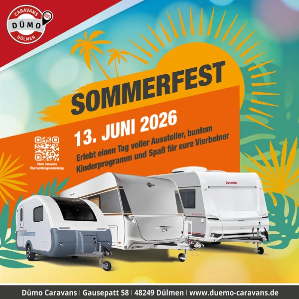 DÜMO Caravans Sommerfest, © DÜMO Caravans DÜMO Caravans Sommerfest, © DÜMO Caravans
