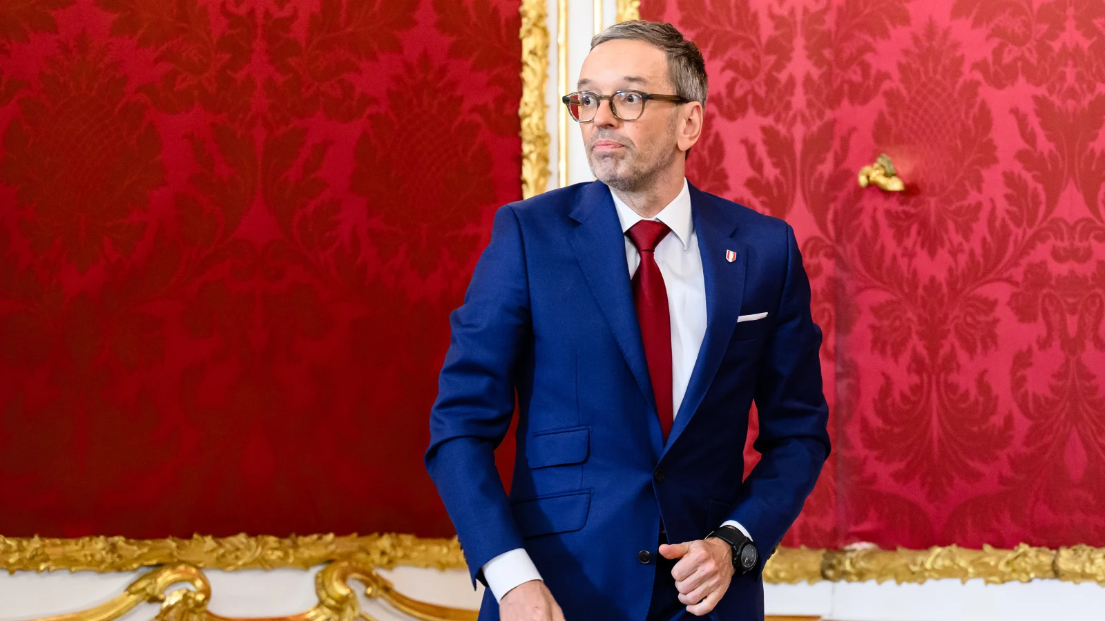 Koalitionsverhandlungen von FPÖ-Chef Kickl mit ÖVP, © KEYSTONE MAX SLOVENCIK Koalitionsverhandlungen von FPÖ-Chef Kickl mit ÖVP, © KEYSTONE MAX SLOVENCIK