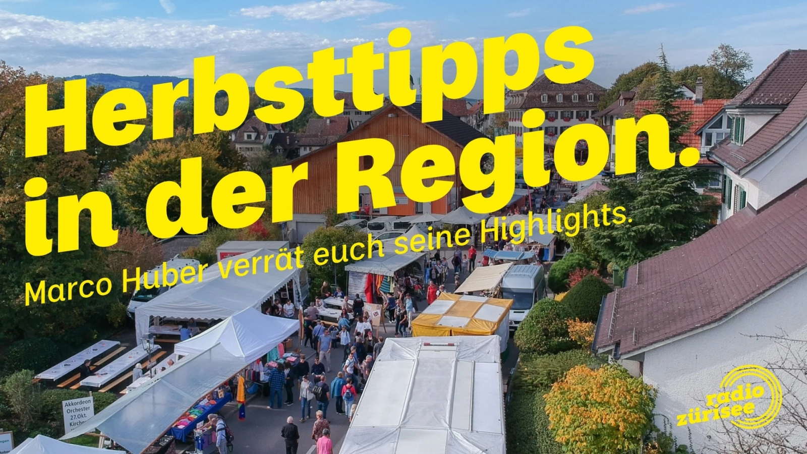 Diese Herbst-Highlights erwarten euch in der Region, © Radio Zürisee Diese Herbst-Highlights erwarten euch in der Region, © Radio Zürisee