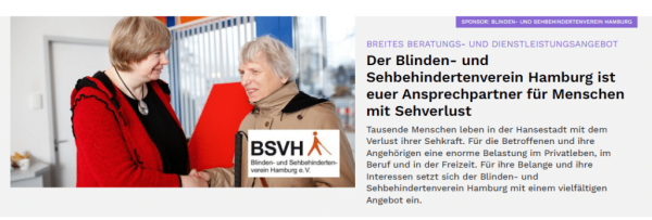 Partner der Woche auf der Startseite bei HH2