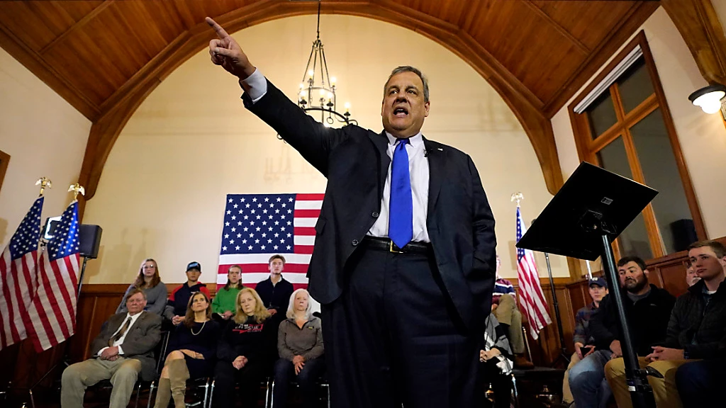 US-Republikaner Chris Christie steigt aus Präsidentschaftsrennen aus, © Robert F. Bukaty/AP US-Republikaner Chris Christie steigt aus Präsidentschaftsrennen aus, © Robert F. Bukaty/AP
