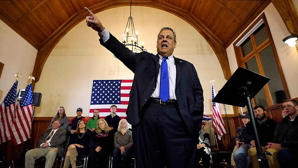 US-Republikaner Chris Christie steigt aus Präsidentschaftsrennen aus, © Robert F. Bukaty/AP