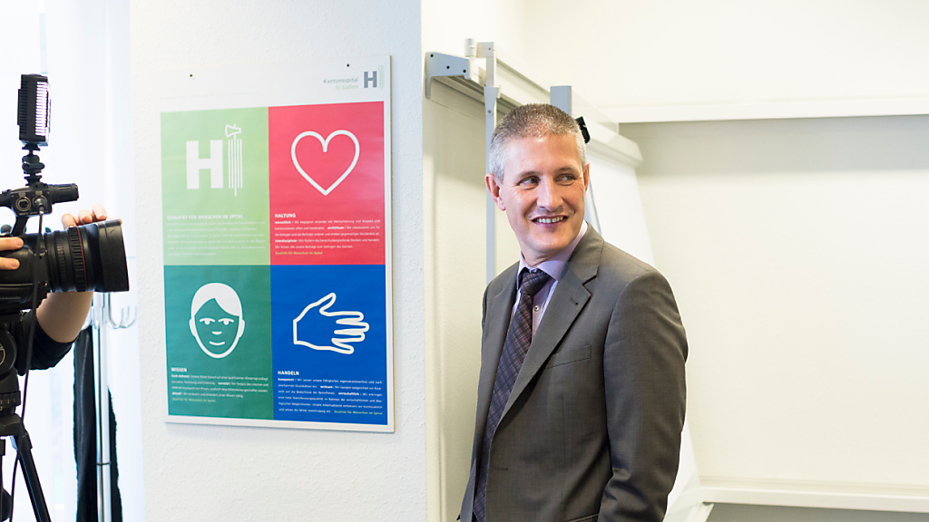 Geschäftsführer Kantonsspital St. Gallen geht, © Keystone / SDA / Archivbild