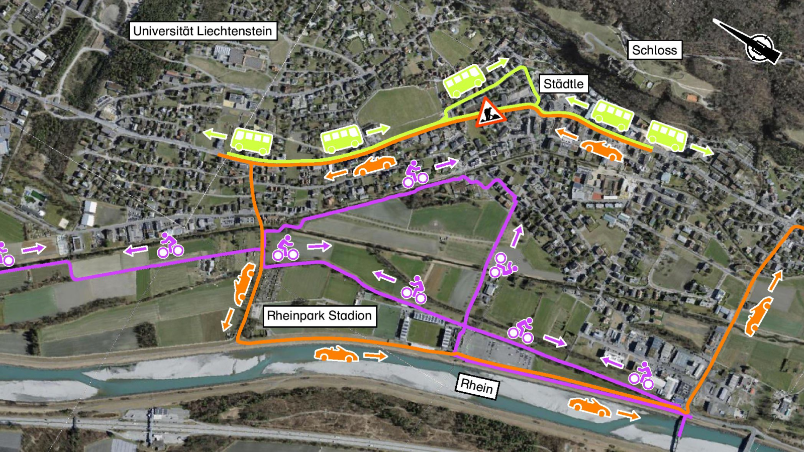 Die Bauarbeiten an der Herrengasse starten heute, © ZVG