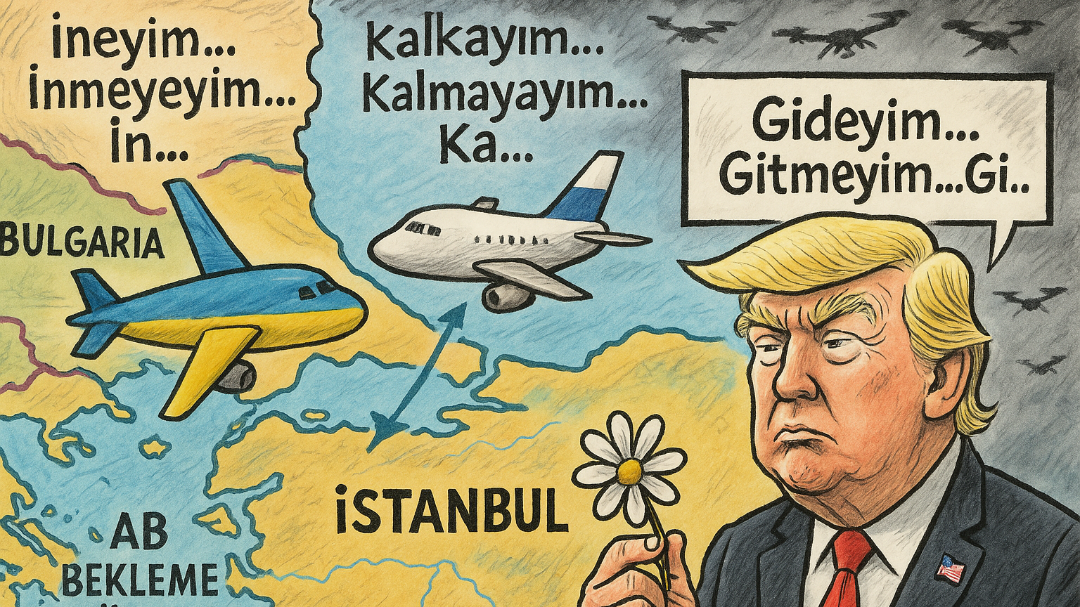 Ukrayna'da Ateşkes Umudu: Gözler Perşembe Günü İstanbul’da, © mesuth, ChatGPT