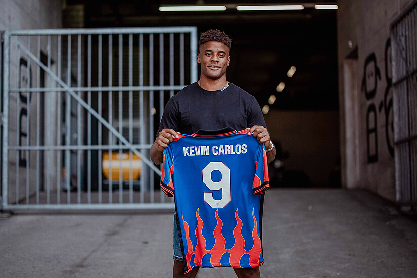 FC Basel verpflichtet Kevin Carlos , © FC Basel 1893