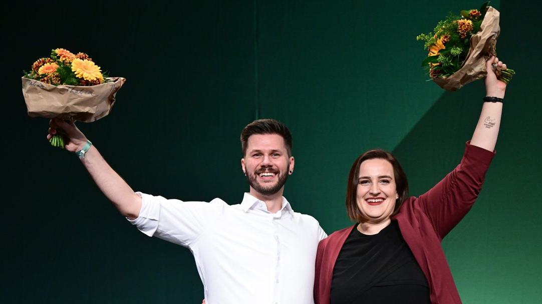 Baden-Württemberg Yeşiller Partisi Liderleri Güven Tazeledi, © dpa