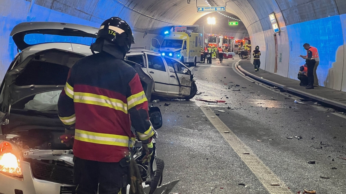 Drittes Todesopfer nach Unfall in Bazenheid , © Kantonspolizei St. Gallen