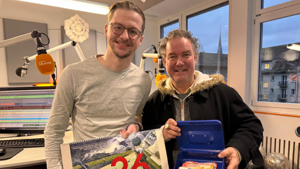 Künstler Beat Toniolo sammelt 1'300 Franken&nbsp;, © Radio Munot