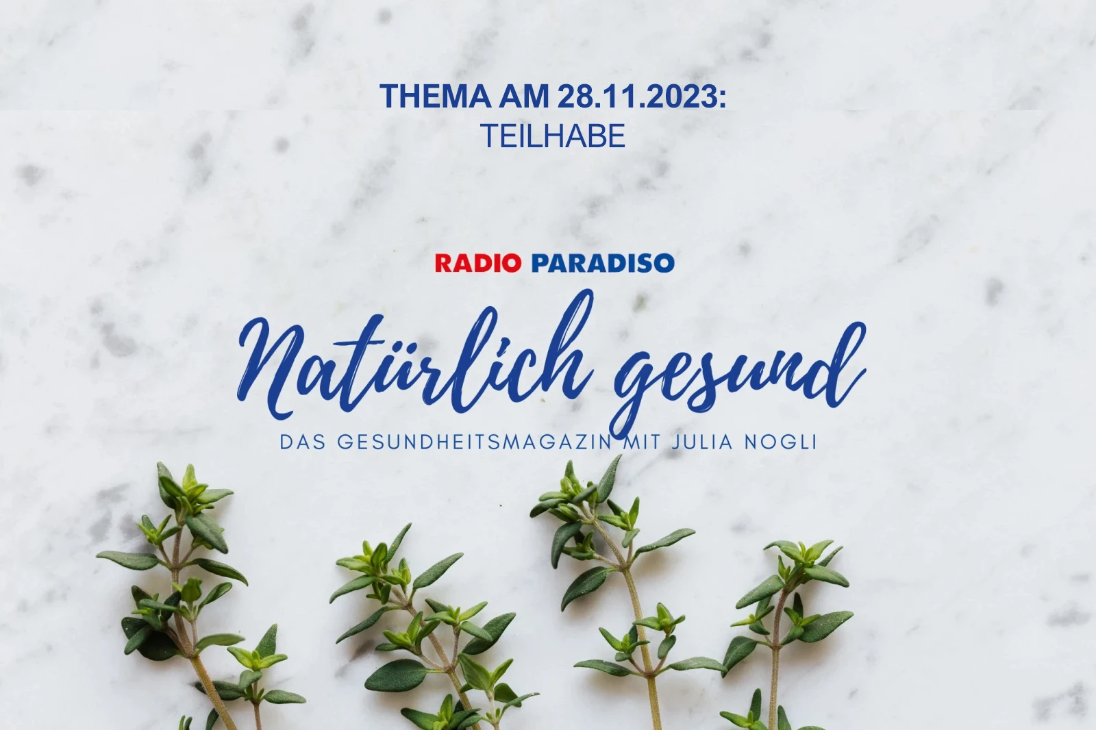 Natürlich Gesund am 28.11.2023 Natürlich Gesund am 28.11.2023