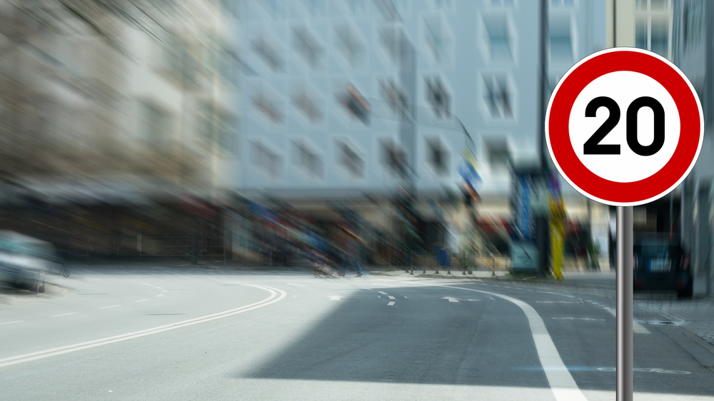 20 zone, © Shutterstock