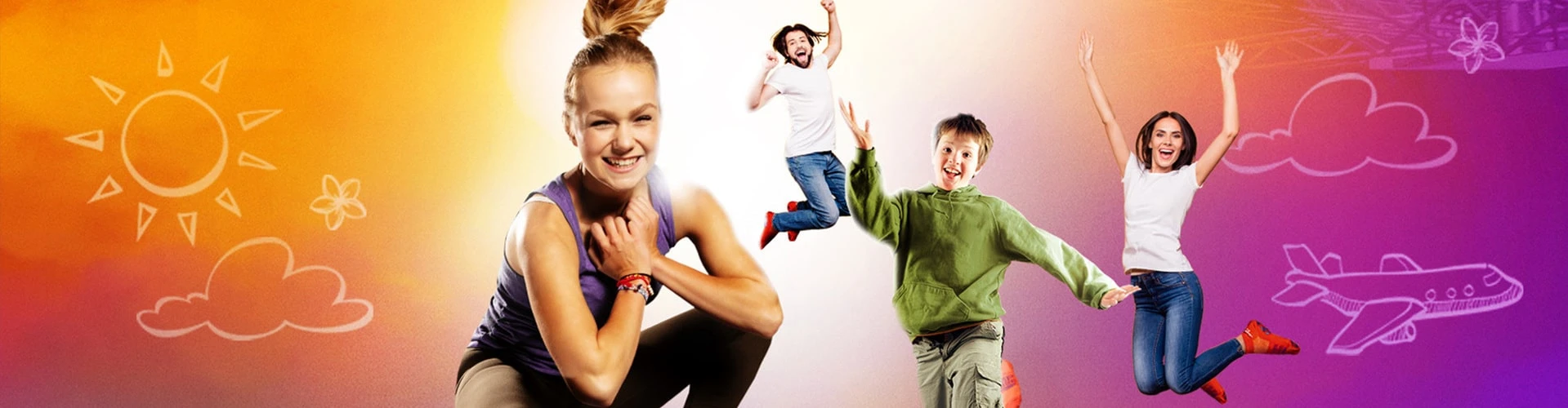 hüpfende Kinder, © Jump House hüpfende Kinder, © Jump House