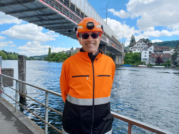 Andrea Federli, SBB Oberbauleiter und Bauingenieur, © Radio Munot