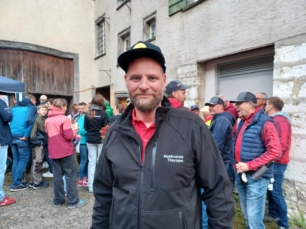 Fabian Kuhn, Präsident Musikverein Thayngen, © Radio Munot