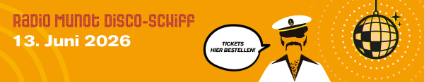 Radio Munot Disco-Schiff: 13 Juni 2026, © Radio Munot