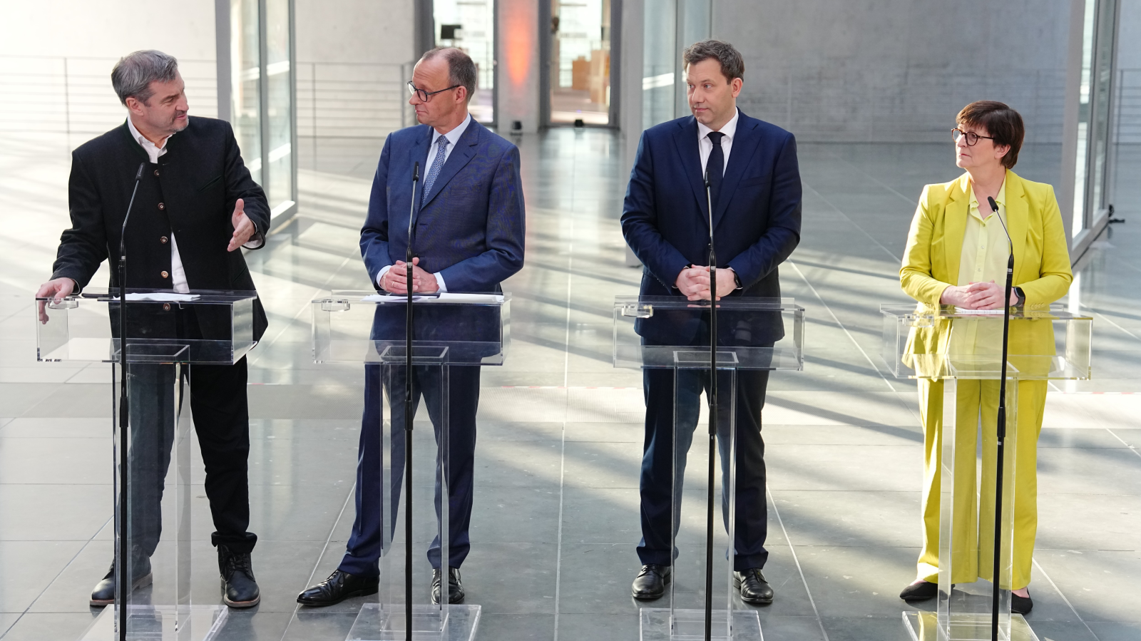 Koalisyon Görüşmeleri Nasıl Gidiyor? Gözler Bugünkü Raporlarda, © Foto: Michael Kappeler/dpa