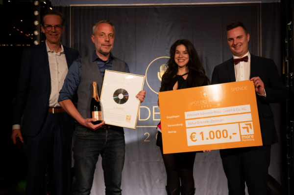Wildpark Schwarze Berge gewinnt den 1. Platz für den Spot des Jahres 2023, © more Marketing