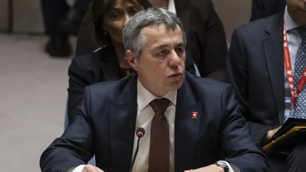 Cassis spürt bei Nahostkrise Frust im Uno-Sicherheitsrat, © Keystone/SDA Cassis spürt bei Nahostkrise Frust im Uno-Sicherheitsrat, © Keystone/SDA