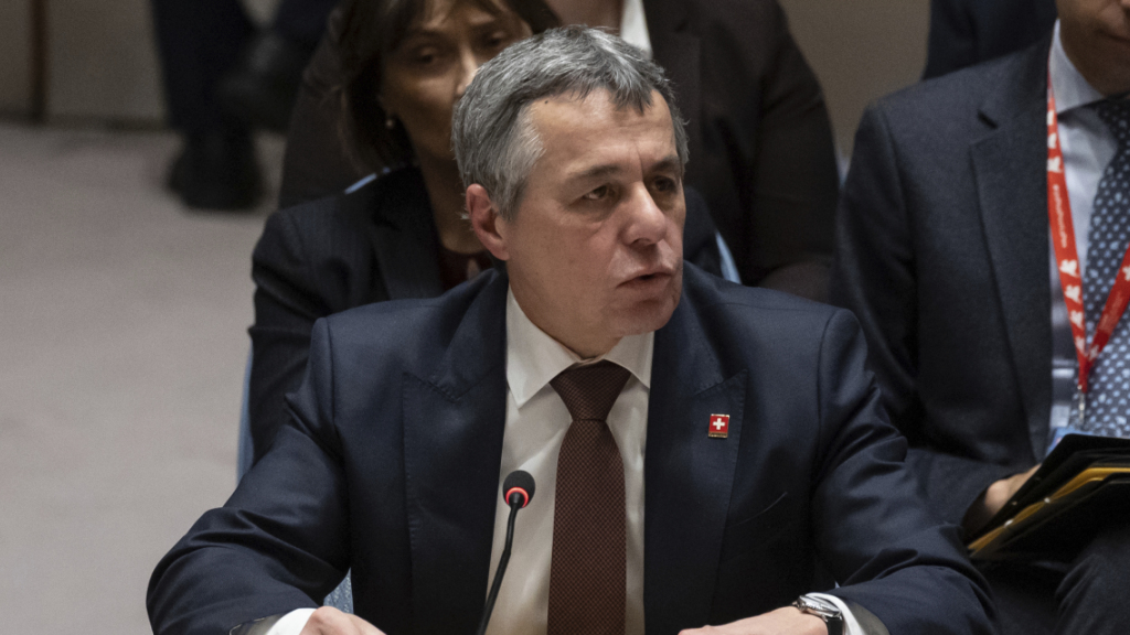 Cassis spürt bei Nahostkrise Frust im Uno-Sicherheitsrat, © Keystone/SDA