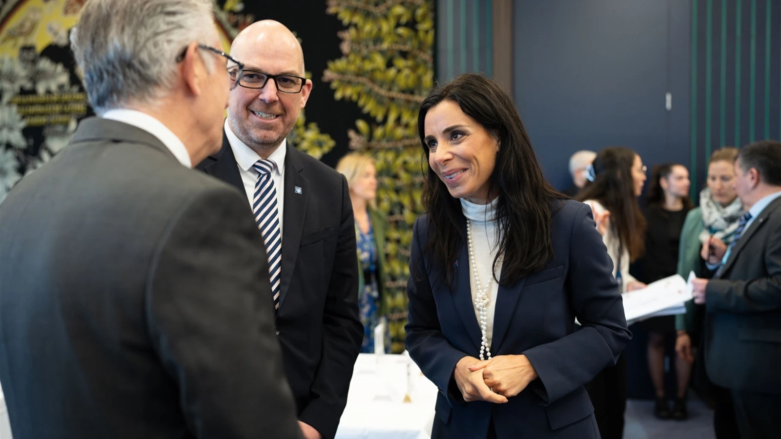 Regierungschef und Aussenministerin tauschten sich mit der Parlamentarischen Versammlung des Europarats aus, © IKR Regierungschef und Aussenministerin tauschten sich mit der Parlamentarischen Versammlung des Europarats aus, © IKR