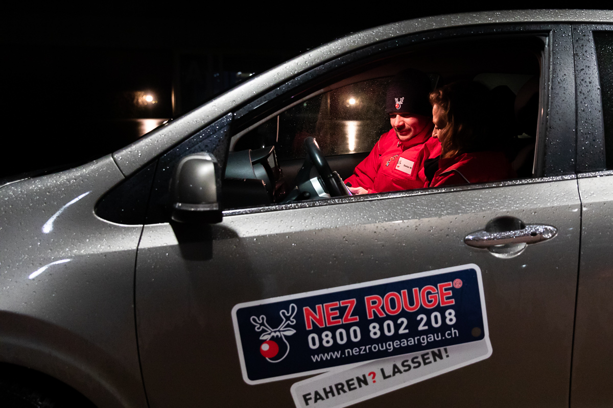 Freiwillige von Nez Rouge sind um die Weihnachtstage gefordert