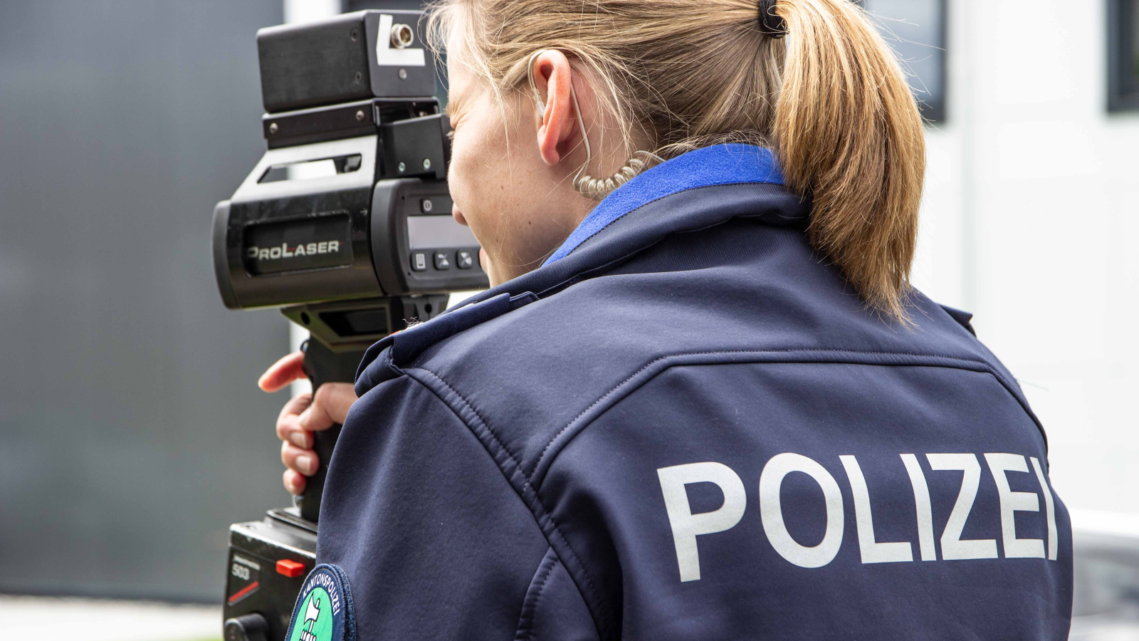 Raser in Gams angehalten, © Kapo SG