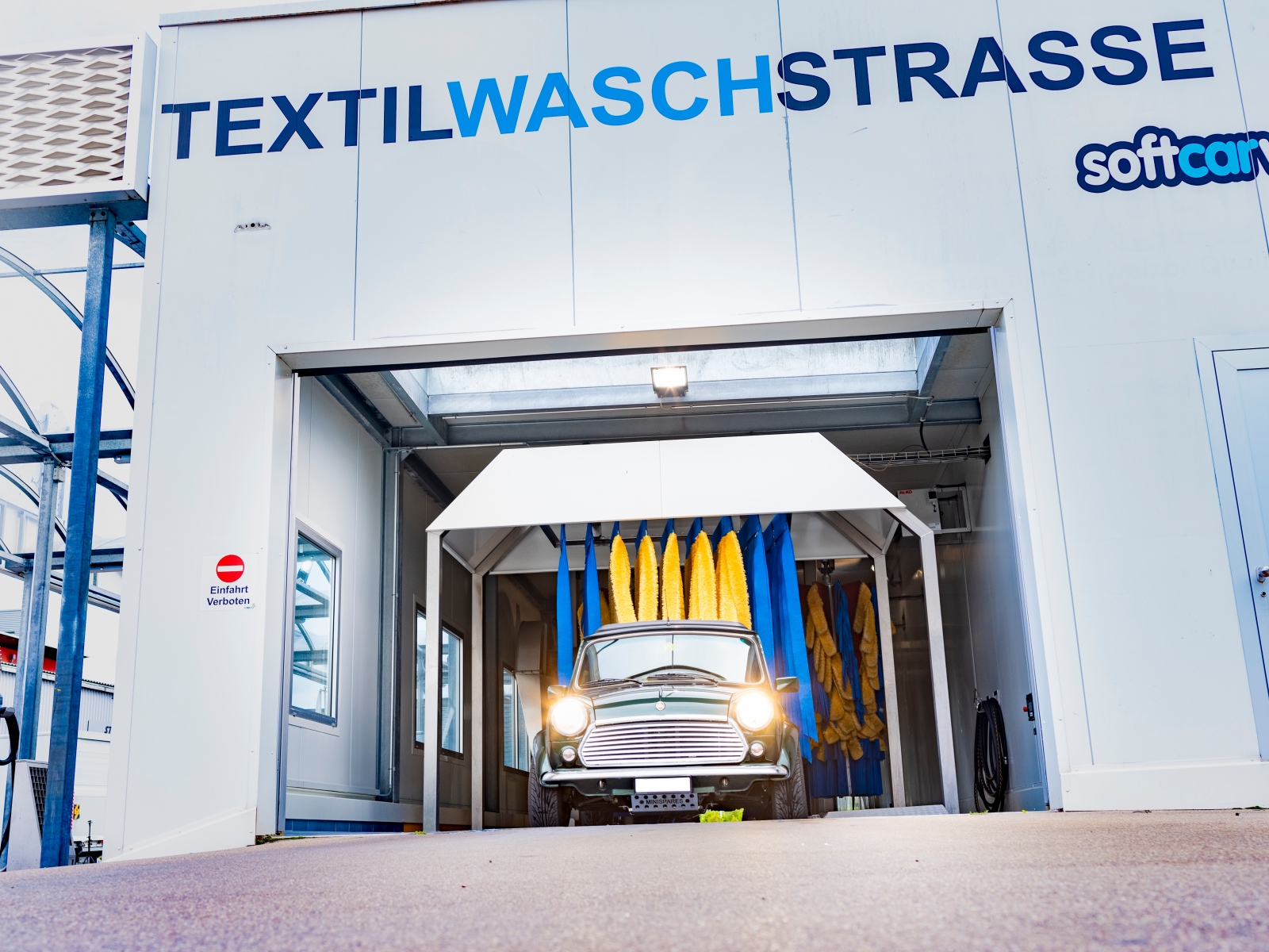 Der Basilisk «Car Wash Day», © Softcarwash