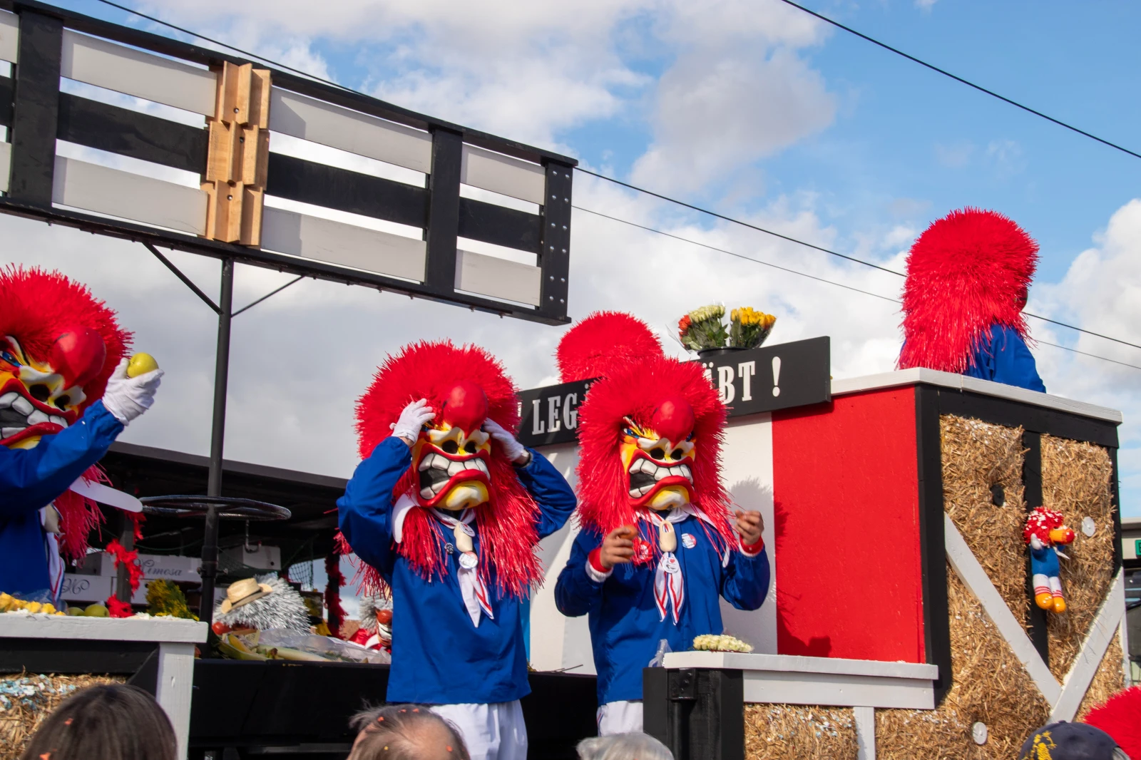 Eindrücke vom Mittwochs-Cortège Eindrücke vom Mittwochs-Cortège
