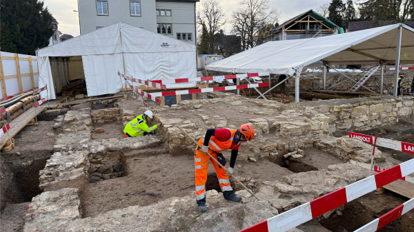 Die Toten ruhen, wo sonst Kinder spielen, © zVg. Kantonsarchäologie Schaffhausern