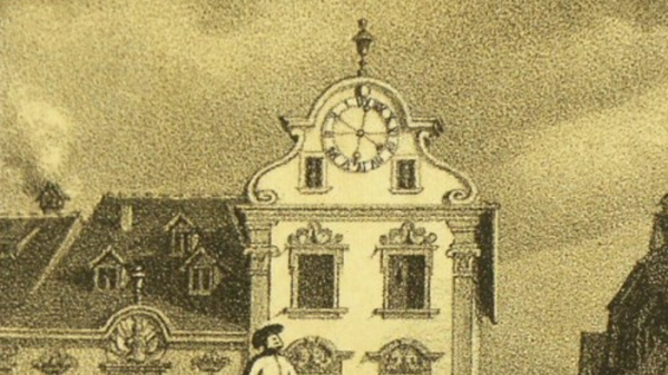 Als Schaffhausen sich ein Glöckchen als Souvenir geholt hat, © stadtarchiv schaffhausen