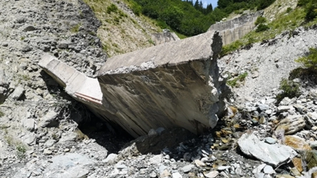 Hochwasserschutz für Val da Schluein, © Keystone / SDA / Archivbild Hochwasserschutz für Val da Schluein, © Keystone / SDA / Archivbild