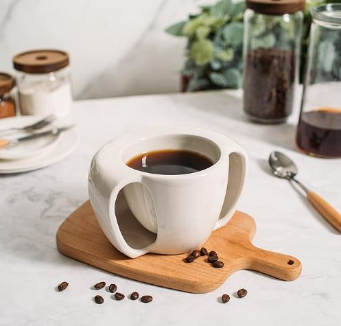 Warme Hände beim Tee trinken