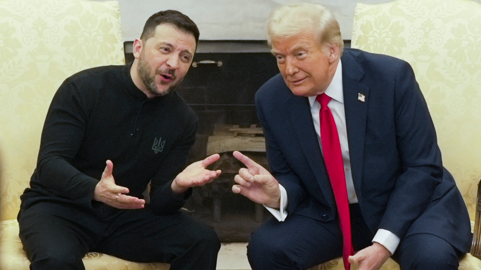 Beyaz Saray`da Trump ile Zelenskiy Tartıştı. Görüşme Yarıda Kaldı!, © dpa