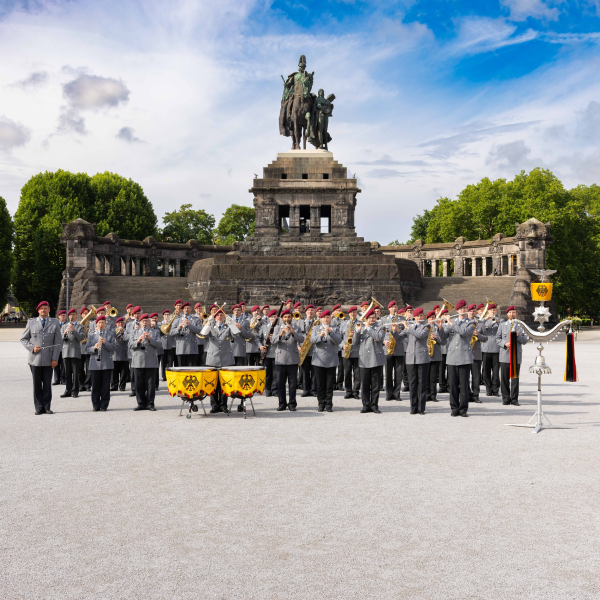 Bingen am Rhein: Das Heeresmusikkorps Koblenz 