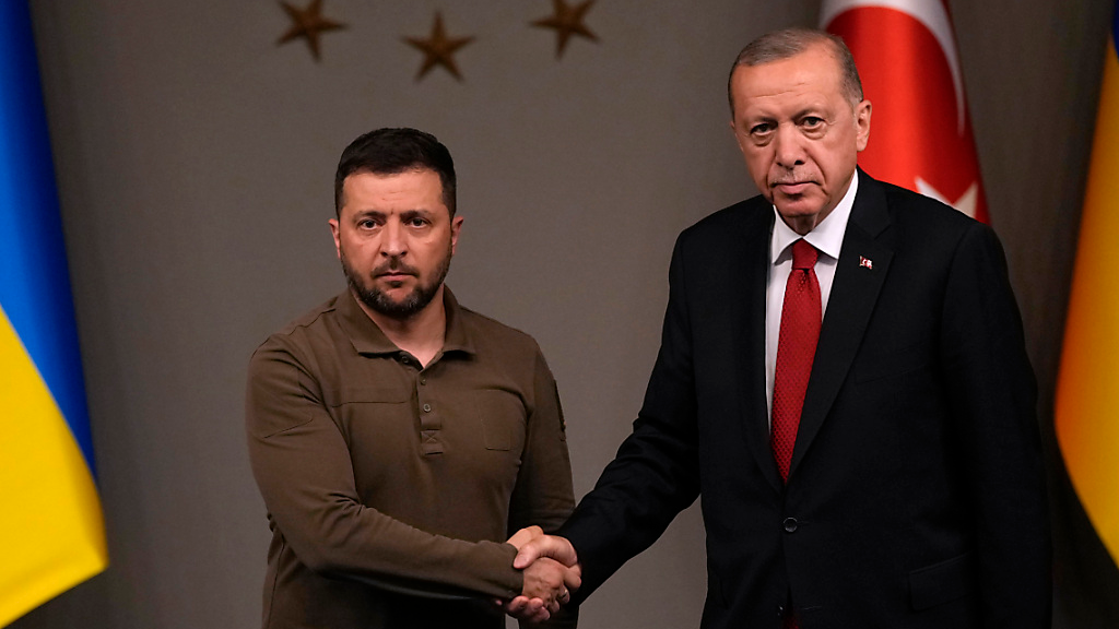 Selenskyj zu Gesprächen in der Türkei erwartet, © Francisco Seco/AP/dpa