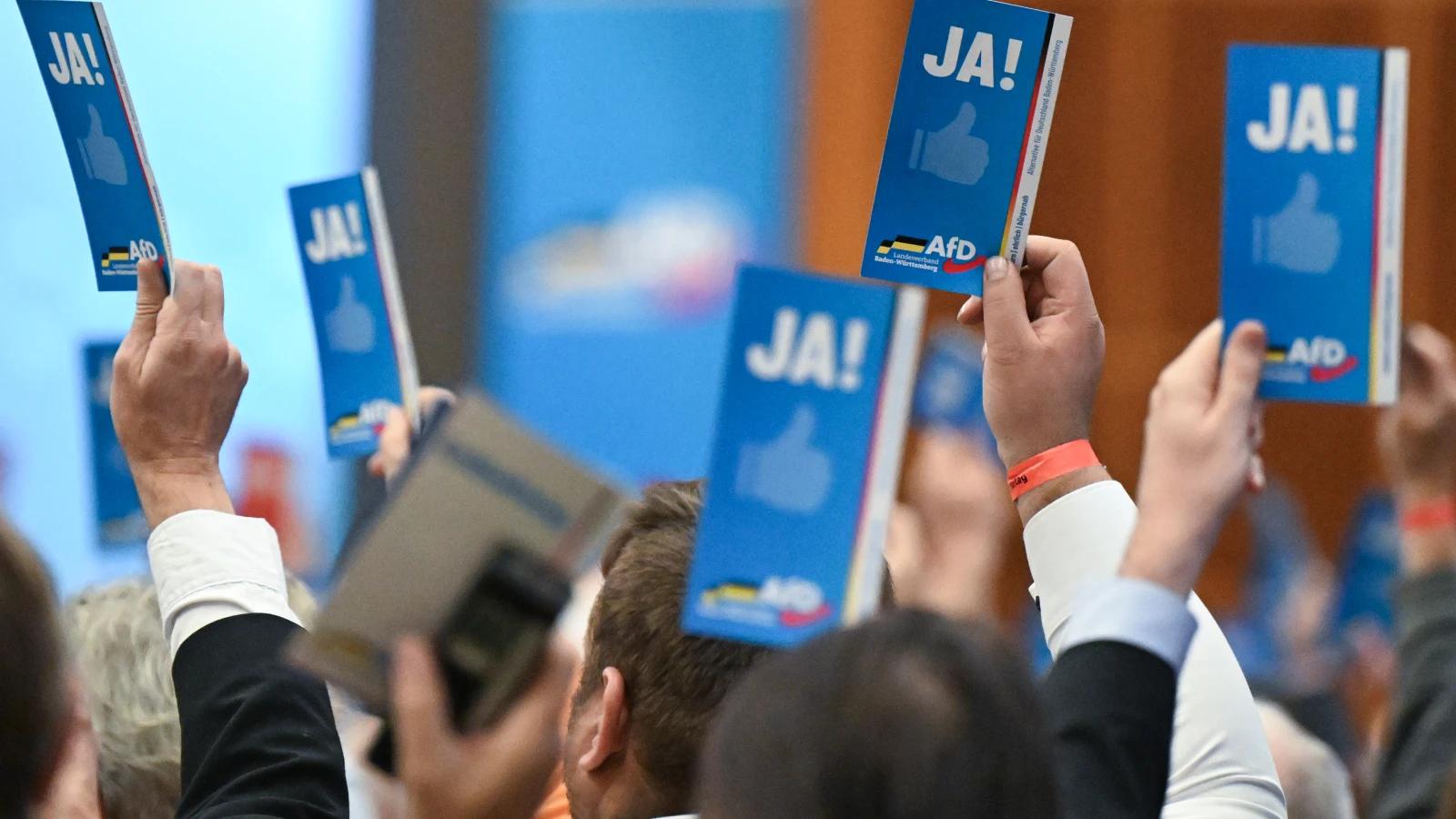 Araştırma: AfD Seçmenlerinin Çoğu Düşük Gelirli veya İşsiz Erkeklerden Oluşuyor, © Bernd Weißbrod/dpa Araştırma: AfD Seçmenlerinin Çoğu Düşük Gelirli veya İşsiz Erkeklerden Oluşuyor, © Bernd Weißbrod/dpa