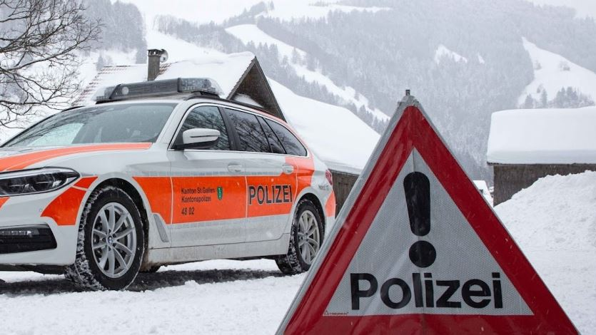 Zeugenaufruf nach Unfall im Skigebiet Flumserberg, © Kantonspolizei St. Gallen 