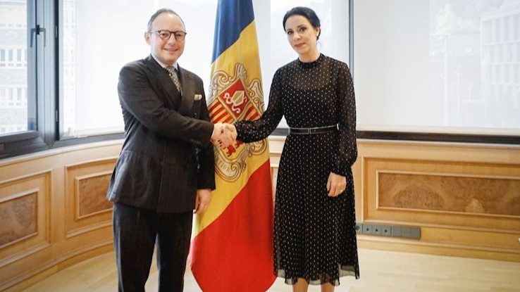 Hasler zu Arbeitsbesuch in Andorra, © Fürstentum Liechtenstein