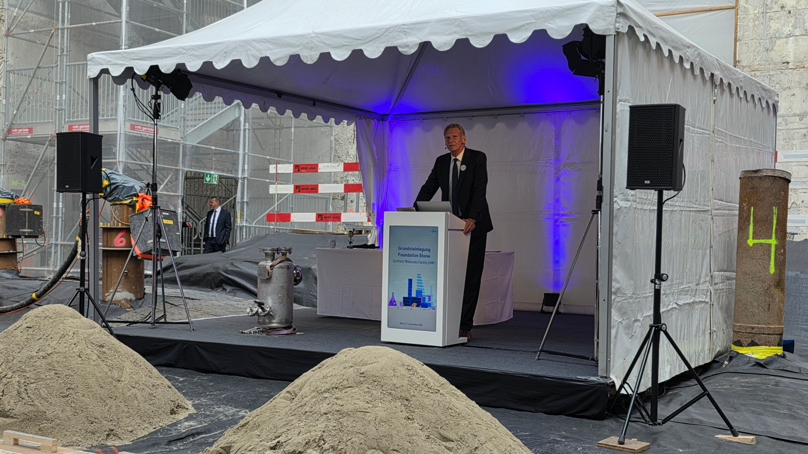 Neue Infrastrukturen für synthetische Wirkstoffe bei der Roche Basel