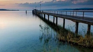 Ölverschmutzung im Bodensee, © bodensee.eu Ölverschmutzung im Bodensee, © bodensee.eu