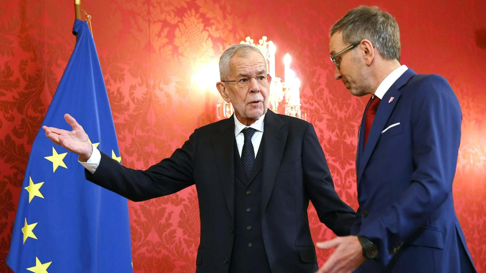 FPÖ-Chef zu Gespräch mit Präsident eingetroffen, © APA/TOBIAS STEINMAURER FPÖ-Chef zu Gespräch mit Präsident eingetroffen, © APA/TOBIAS STEINMAURER