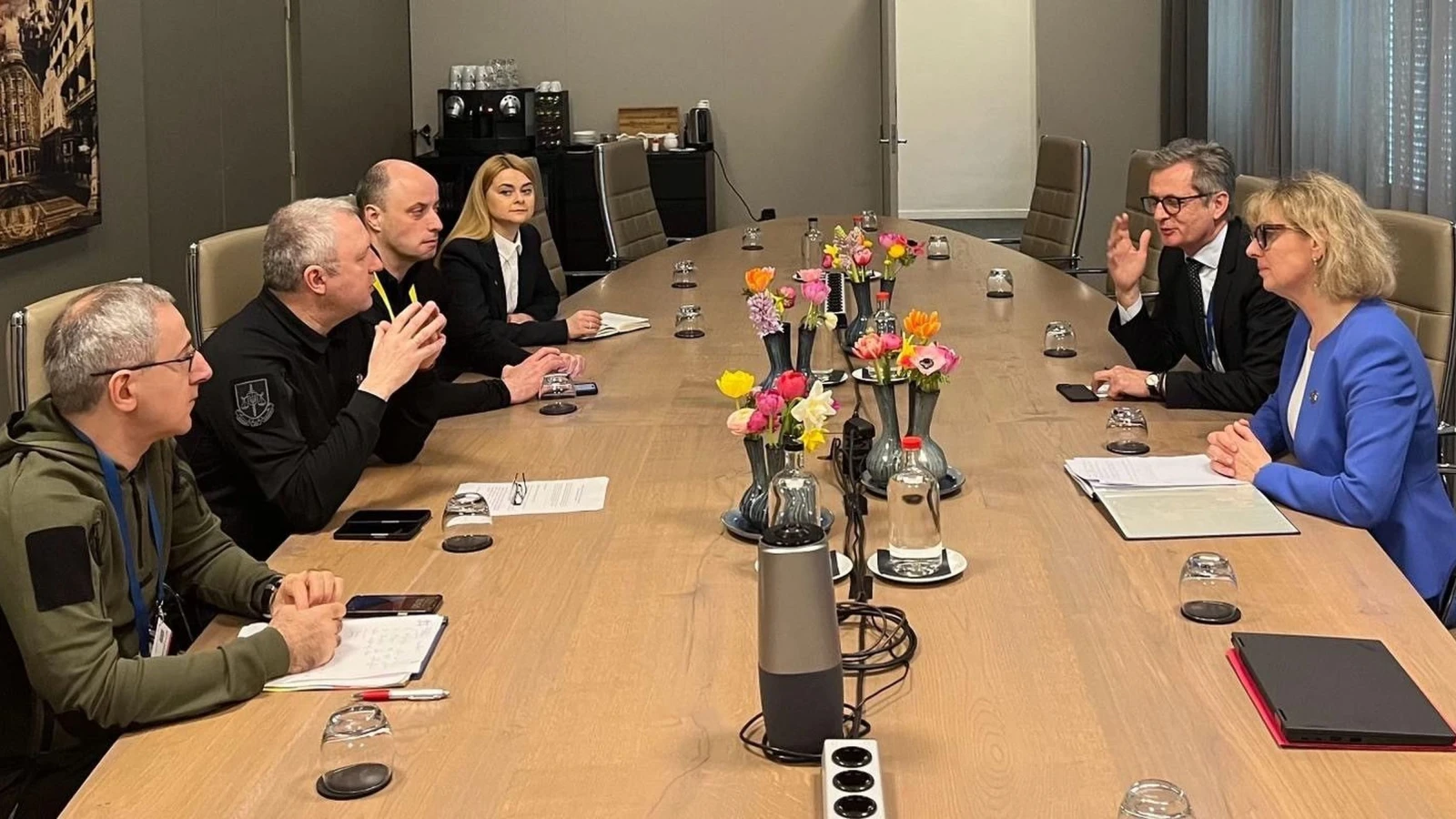 Regierungsrätin Marok-Wachter an Ukraine-Konferenz, © IKR Regierungsrätin Marok-Wachter an Ukraine-Konferenz, © IKR