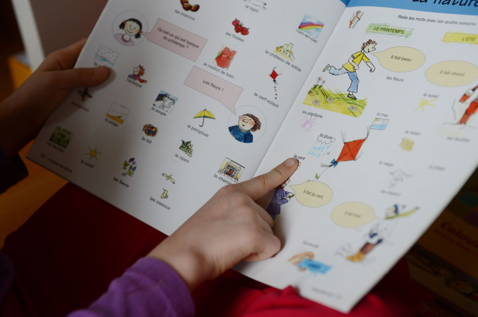 Fast 35.000 Kinder und Jugendliche lernen derzeit in Thüringen Französisch. (Symbolbild), © Jens Kalaene/dpa